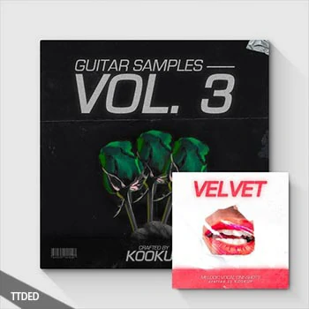 [嘻哈陷阱吉他人声采样]KOOKUP Guitar Samples Vol.3 [ Full ] [WAV]（214Mb）
