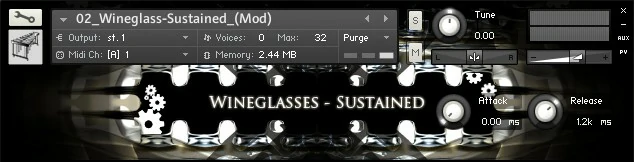MA-Simon Glass Bowl Percussion KONTAKT