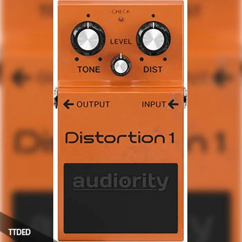 [电吉他踏板失真效果器插件]Audiority Distortion 1 v2.0.1 [WiN, MacOSX]（33Mb）