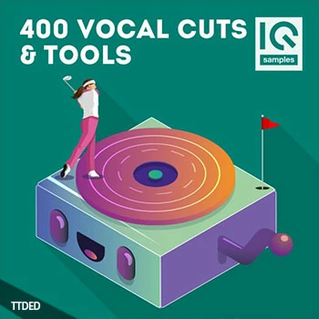 [电子人声素材]IQ Sample 400 Vocal Cuts and Tools [多格式]（332Mb）