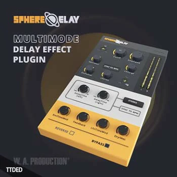[多模延迟效果插件]WA Production SphereDelay v1.5.1 [WiN]（7Mb）