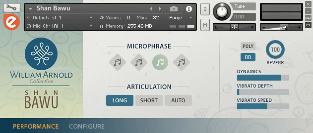 Embertone Arnold Series Shan Bawu KONTAKT