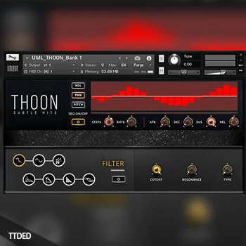 [电影FX音效HIT音源]Umlaut Audio Thoon [KONTAKT]（115Mb）