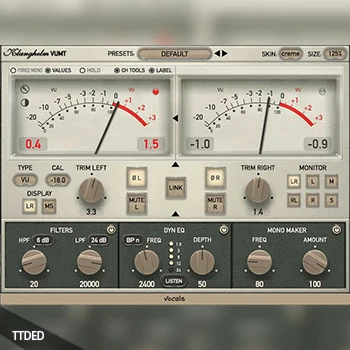 [音频计量插件]Klanghelm VUMT Deluxe v2.4.1 [WiN, MacOSX]（30Mb）