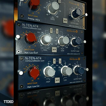 [Nebula扩展模拟VST插件]CDSoundMaster N-TEN-AT4 EQ and Console Channel Strip（421Mb）