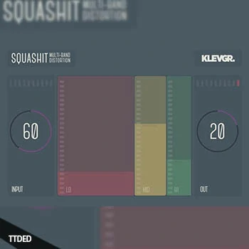 [多波段失真效果器插件]Klevgrand SquashIt v1.0.0 v1.0.2 [WiN, MacOSX]（16Mb）