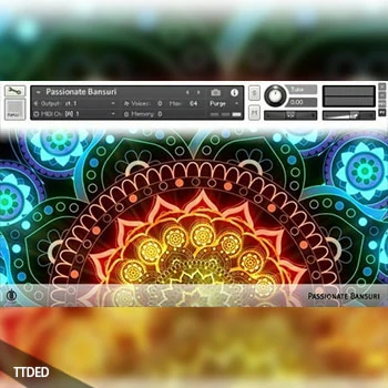 [Bansuri传统印度长笛乐句音源]Alex Pfeffer Passionate Bansuri [KONTAKT]（940Mb）