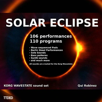 [Korg Wavestate预置合成波]Solar Eclipse soundset by Qui Robinez（1Mb）