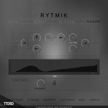 [影视节奏鼓组FX音源]Cinematique Instruments Rytmik FiXED [KONTAKT]（383Mb）