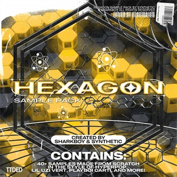 [Trap陷阱素材]Synthetic and Sharkboy Hexagon Sample Pack [WAV, MiDi]（89Mb）