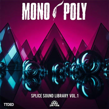[GlitchHop毛刺乐采样]Dome of Doom MonoPoly Splice Sounds Sound Library Vol.1 [WAV, AiFF]（275Mb）