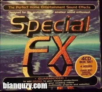 Avid Records Sound Effects (Special FX Box Set 4 CD) WAV