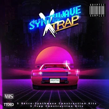 [Trap怀旧合成器浪潮素材]Kryptic Samples Synthwave X Trap [WAV, MiDi]（1.92Gb）