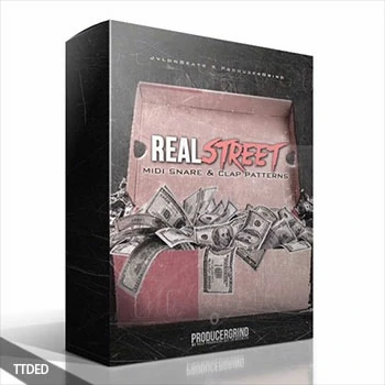 [MiDi素材嘻哈陷阱军鼓拍手]Producergrind Real Street MIDI Snare and Clap Patterns（4Kb）