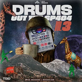 [嘻哈陷阱采样]MSXII Drums Out The SP404 Vol.3 [WAV]（13Mb）