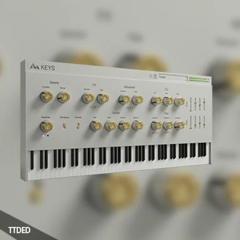 [电钢三角钢琴键盘合成器乐器插件]Cymatics KEYS Instrument v1.0 [WiN, MacOSX]（6.94Gb）