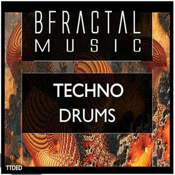 [科技舞曲鼓采样]BFractal Music Techno Drums [WAV]（58Mb）