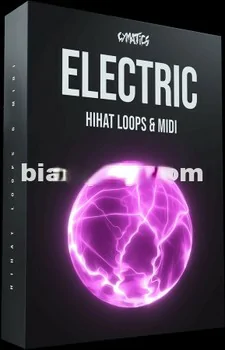 Cymatics Electric Hihat Loops And MIDI [WAV, MiDi]