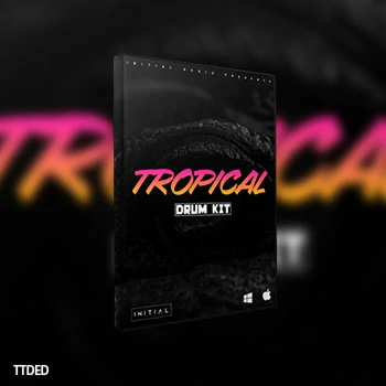[嘻哈陷阱鼓组素材]Initial Audio Tropical Drum Kit [WAV]（106Mb）