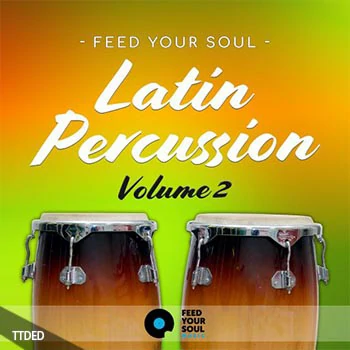 [拉丁民族打击乐采样]Feed Your Soul Music Feed Your Soul Latin Percussion Volume 2 [WAV]（85Mb）