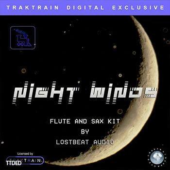 [嘻哈陷阱长笛萨克斯采样]Traktrain Night Winds Flute and Sax Kit by Lostbeat Audio [WAV]（336Mb）