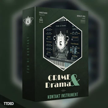 [惊悚影视情绪化音源]Ghosthack Sounds Crime And Drama [KONTAKT]（335Mb）
