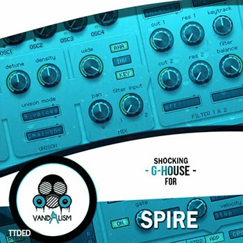 [G-House采样Spire预置]Vandalism Shocking G-House For Spire [WAV]（24Mb）
