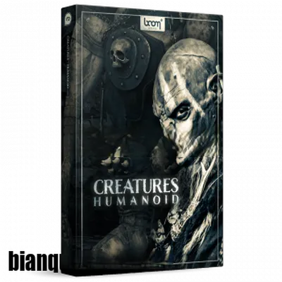 怪物猛兽音效 – Boom Library Creatures Humanoid Construction Kit WAV