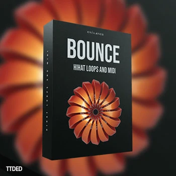 [嘻哈陷阱踩镲素材]Cymatics Bounce Hi-Hat Loops and MIDI [WAV, MiDi]（10Mb）
