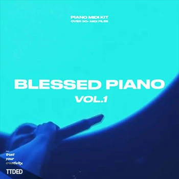 [福音乐钢琴主题素材]nolyrics Blessed Piano Volume 1 MIDI Kit [WAV, MiDi]（145Mb）