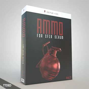 [Dubstep-Trapstep采样+Serum血清预设音色]OCTVE.CO Ammo Vol.2 for Xfer Serum（228Mb）