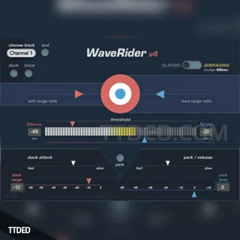 [音频信号电平自动化控制插件AAX]Quiet Art WaveRider v4.0.0 [WiN]（16Mb）