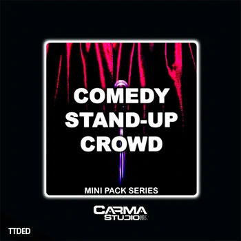 [喜剧脱口秀欢呼笑声掌声FX音效采样]Carma Studio Comedy Stand-Up Crowd [WAV]（26Mb）