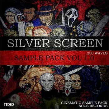[电子慢摇采样]SOCS Silver Screen Sample Pack [WAV]（140Mb）