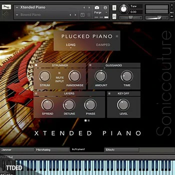 [扩展钢琴技巧音源]Soniccouture Extended Piano v1.1.0 [KONTAKT]（3.32Gb）