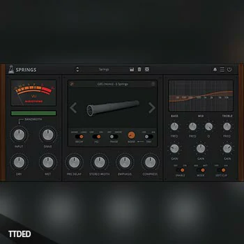 [经典弹簧混响插件]AudioThing Springs v1.1.5 [WiN]（26Mb）
