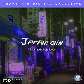 [Grime嘻哈陷阱采样]TrakTrain Japantown Trap Sample Pack [WAV]（250Mb）