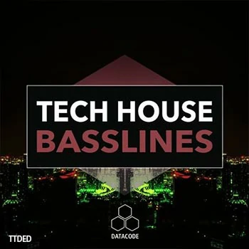 [高科技浩室低音线采样]Datacode FOCUS Tech House Basslines [WAV]（86Mb）