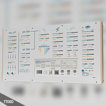 [影视氛围音色合成器音源]Karanyi Sounds Wavesynth Anr1 Modz version [KONTAKT]（50Mb）