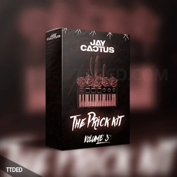 [Trap陷阱鼓组FX素材FL工程模板]Jay Cactus The Prick Kit Volume 3 [WAV, MiDi]（718Mb）