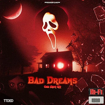 [Trap嘻哈陷阱采样]ProdbyJack Bad Dreams One Shot Pack [WAV]（23Mb）