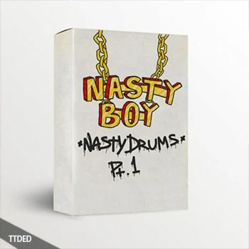 [Trap陷阱鼓组采样FL混音预置]NastyBoy Nasty Drums pt. 1 (Drum Kit)（100Mb）