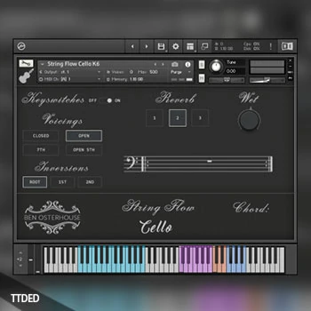 [大提琴Textures音源]Ben Osterhouse Cello Textures v1.4 [KONTAKT]（496Mb）