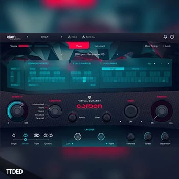 [虚拟吉他手插件]UJAM VIrtual Guitarist CARBON v2.1.1 [MacOSX]（3.79Gb）