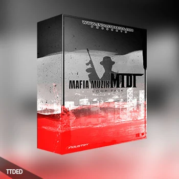 [嘻哈说唱陷阱RnB素材FL工程模板]Industry Kits Mafia Muzik MIDI and Loop Pack [WAV, MiDi]（137Mb）