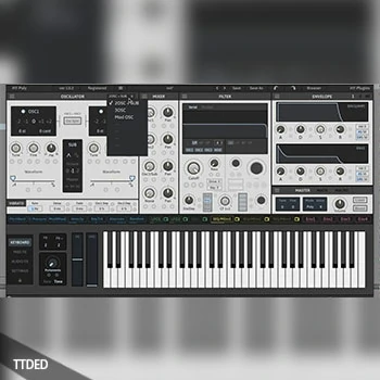 [MIDI效果音频效果减法复音合成器]HY-Plugins HY-POLY v1.1.2 [WiN, MacOSX]（25Mb）