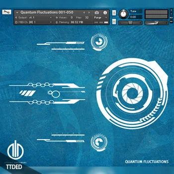 [影视音效脉冲打击音源]Alex Pfeffer Quantum Fluctuations [KONTAKT]（354Mb）