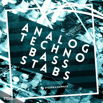 [泰克诺舞曲Bass采样]System 6 Samples Analog Techno Bass Stabs [WAV]（87Mb）