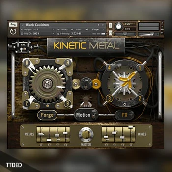 [空灵微妙敲击乐音源]Native Instruments KINETIC METAL v1.1 [KONTAKT]（1.6Gb）