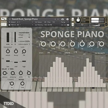 [钢琴音源]Sound Dust Sponge Piano [KONTAKT]（447Mb）